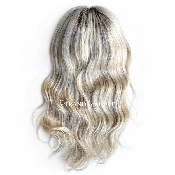 Full Wig - Ash Highlight (#Silver/7) - Lace Front