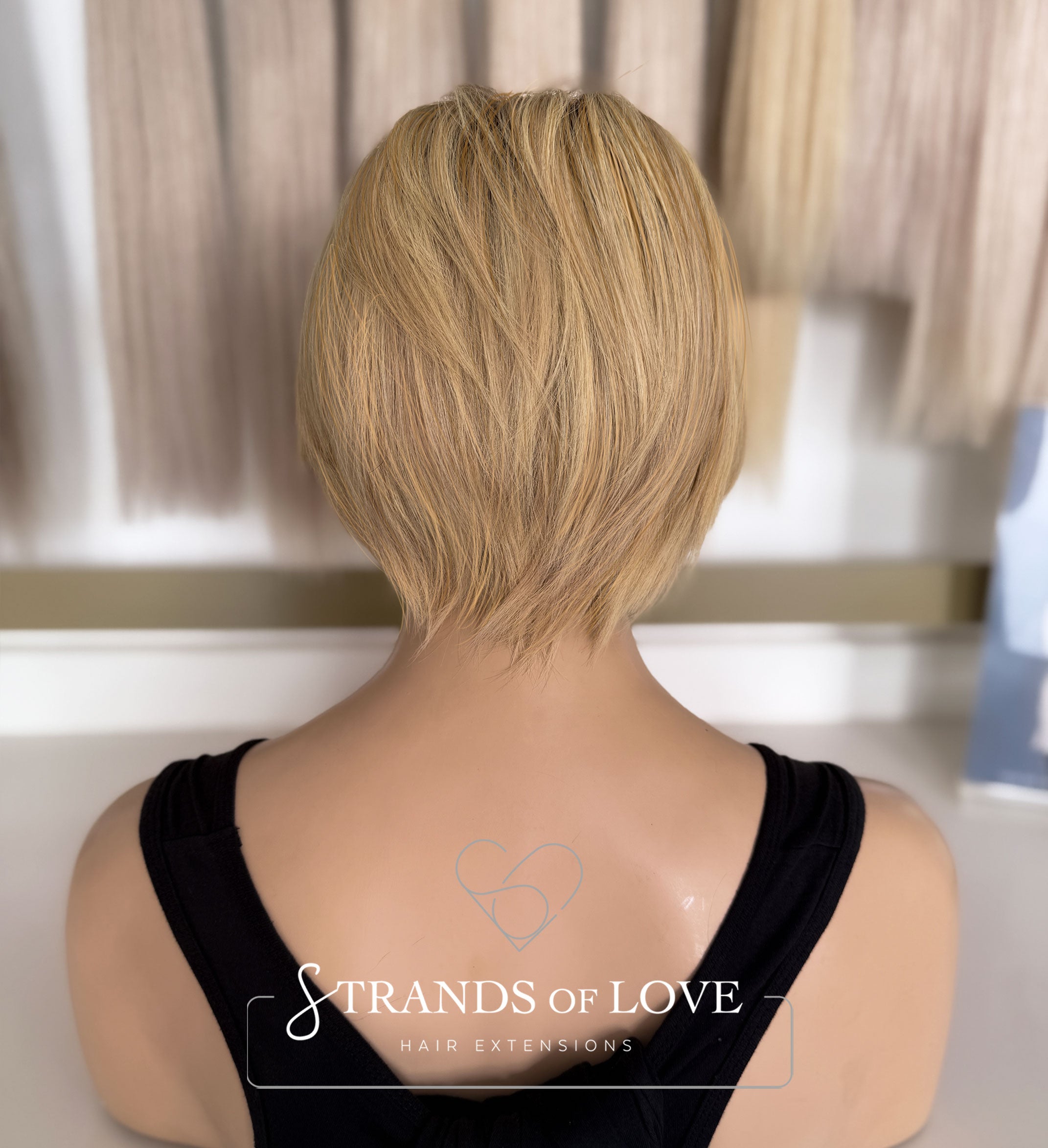 ZANI - Full Wig - Golden Blonde (#613) - SKIN top