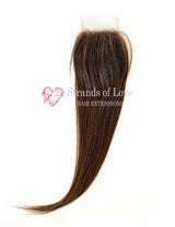 Lace Closure - Hazel Brown #4 (Straight)