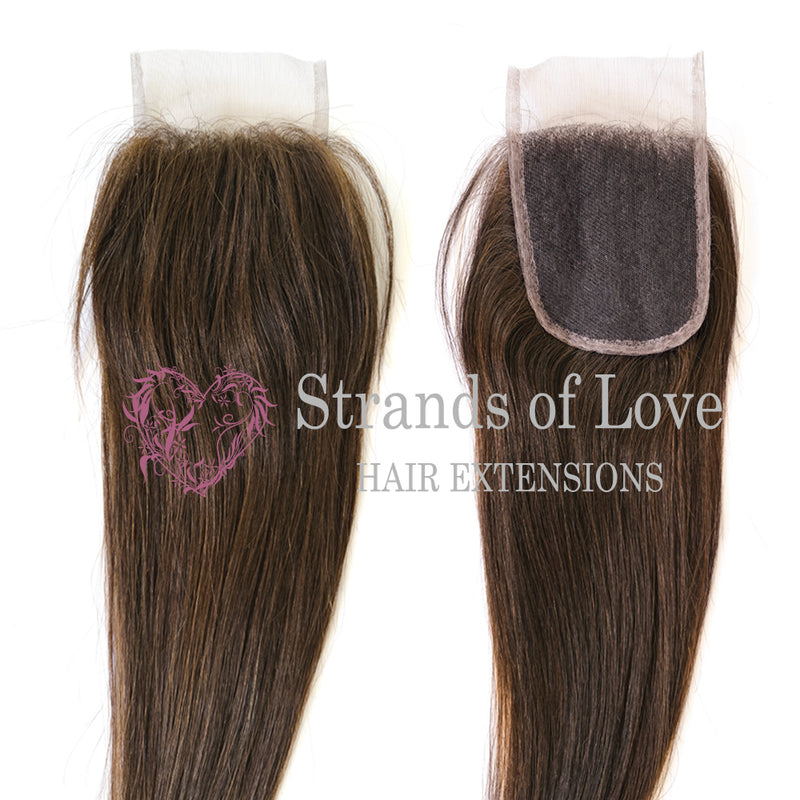 Lace Closure - Hazel Brown #4 (Straight)