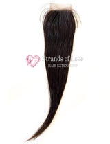 Lace Closure - Espresso Brown #1B (Straight)