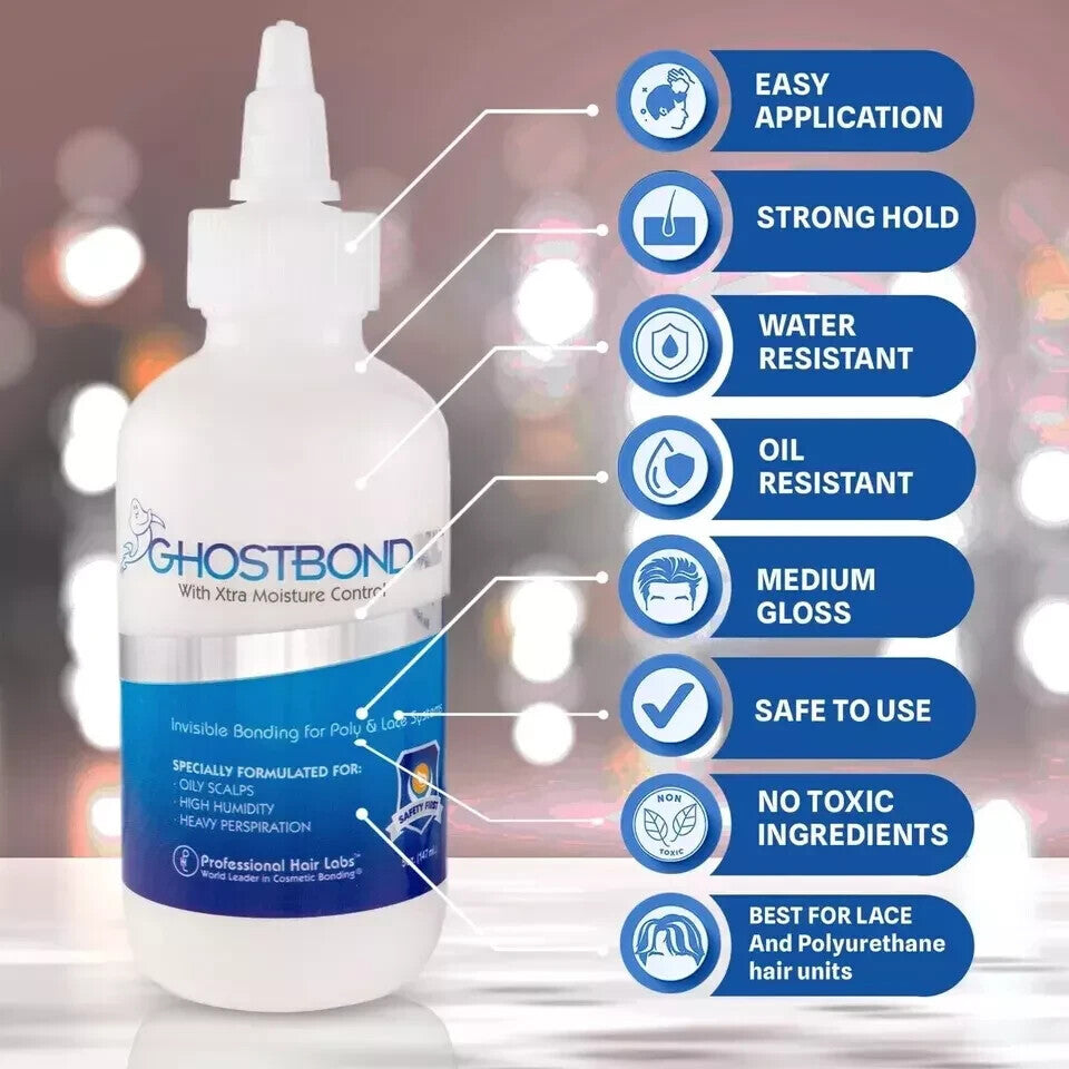 Men's Non-Surgical Hair System GHOST BOND XL - 38ml