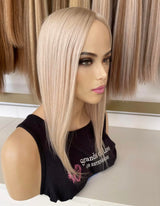 Crown Topper Clip-In - Ice Blonde - Skin