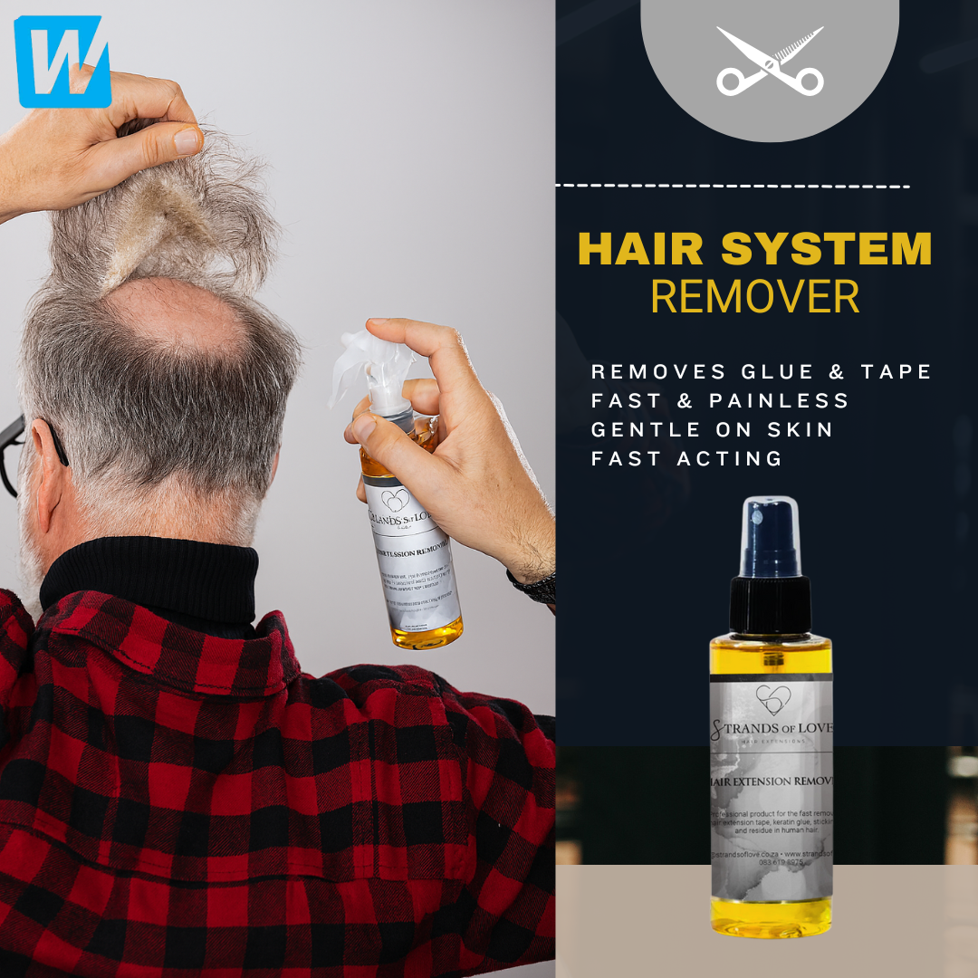 Men's Non-Surgical Hair System GLUE & TAPE REMOVER