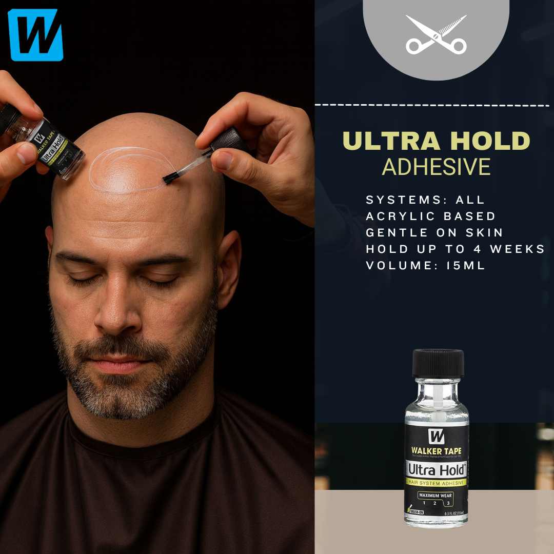 Men's Non-Surgical Hair System ULTRA HOLD ADHESIVE